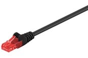 Netwerk - kabel - Pro LAN CAT 6 UTP - Zwart - 0.5m - 4040849686764
