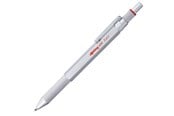 Schrijf- en tekengerei - Rotring 600 Multipen Zilver F Blauw & Rood Ballpoint - 2164109